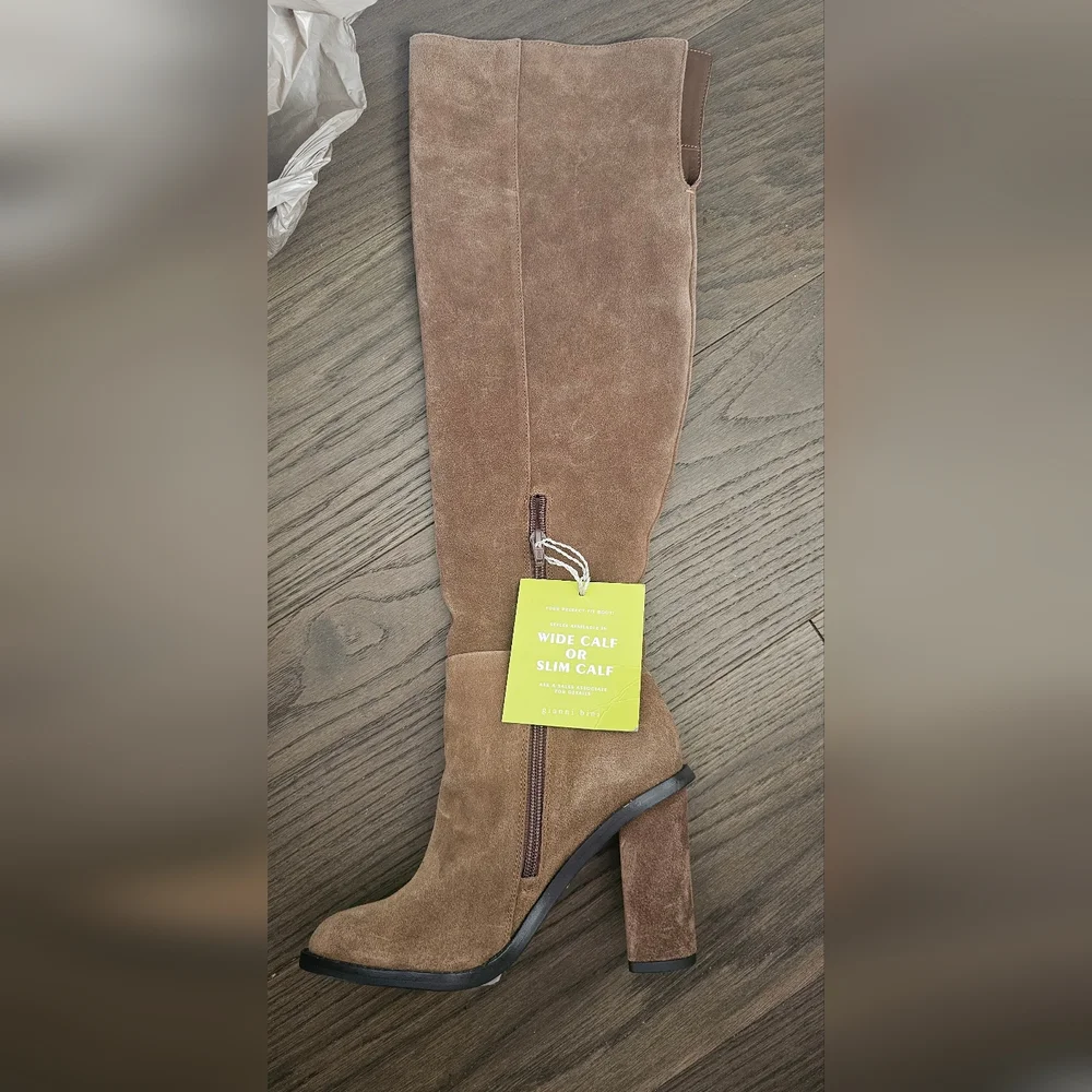 Gianni Bini barrine NWT over the knee boots Suede size 6 - Picture 3 of 7